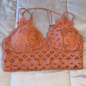 Cinnamon Lace Bralette